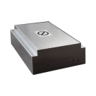 AVE - Box in lamiera zincata completo di 2 adattatori da utilizzare con: 44/45TFP1