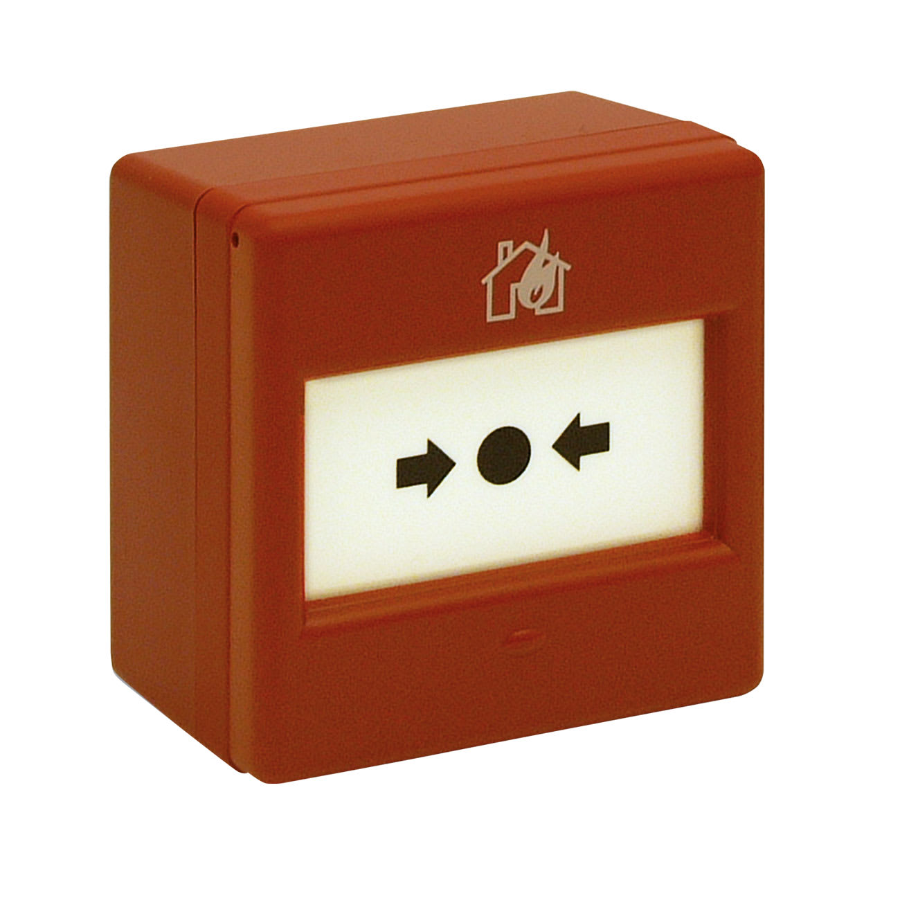 AVE - Pulsante manuale a rottura vetro contatto 24Vcc/3A PE11