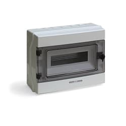 AVE - Quadro ip65 da parete 12 moduli din, resistente e versatile per installazioni sicure.