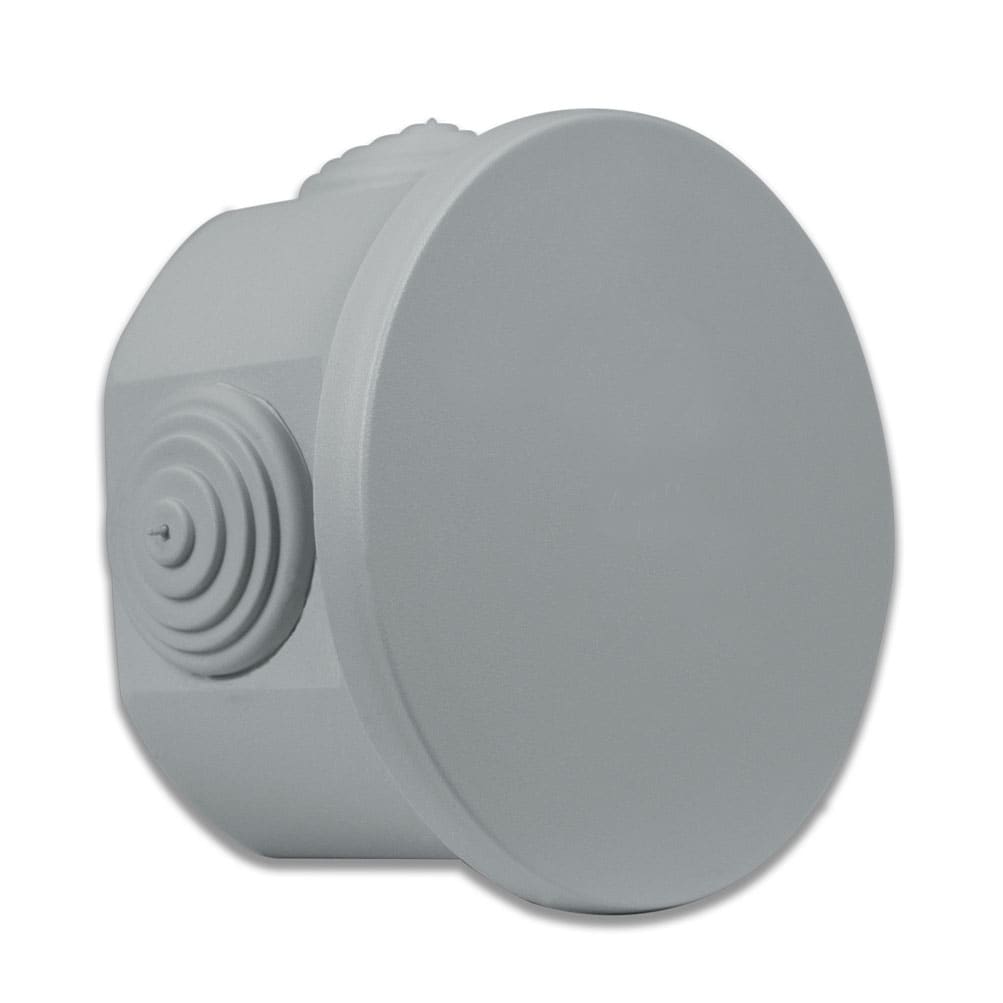 AVE - Scatola IP44 di derivazione da parete con passacavi Dimensioni diametro 65 profondita'35 mm