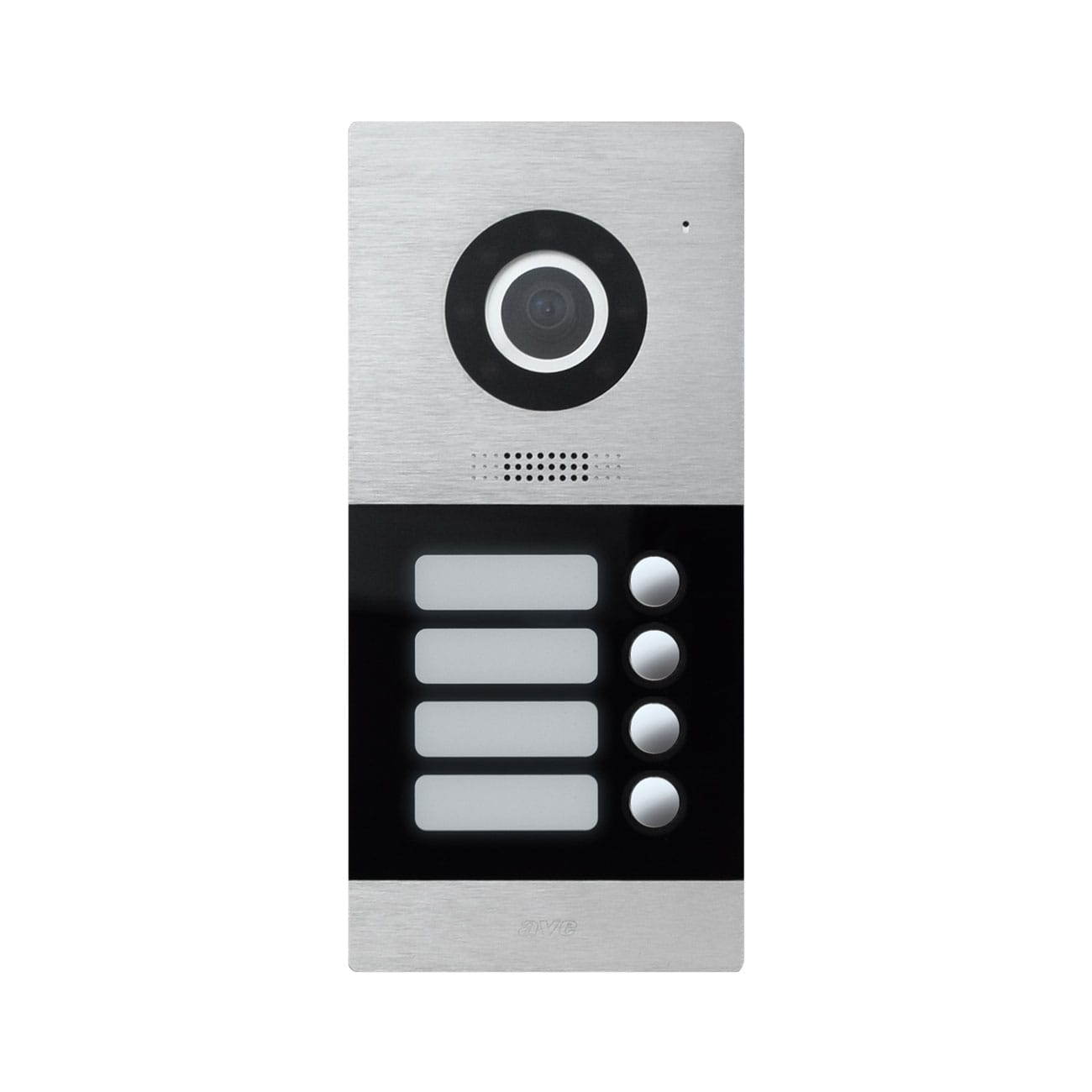 AVE - Postazione esterna quadrifamiliare 2 fili, ideale per installazioni multiple e connessioni efficienti. VI2F-PE4