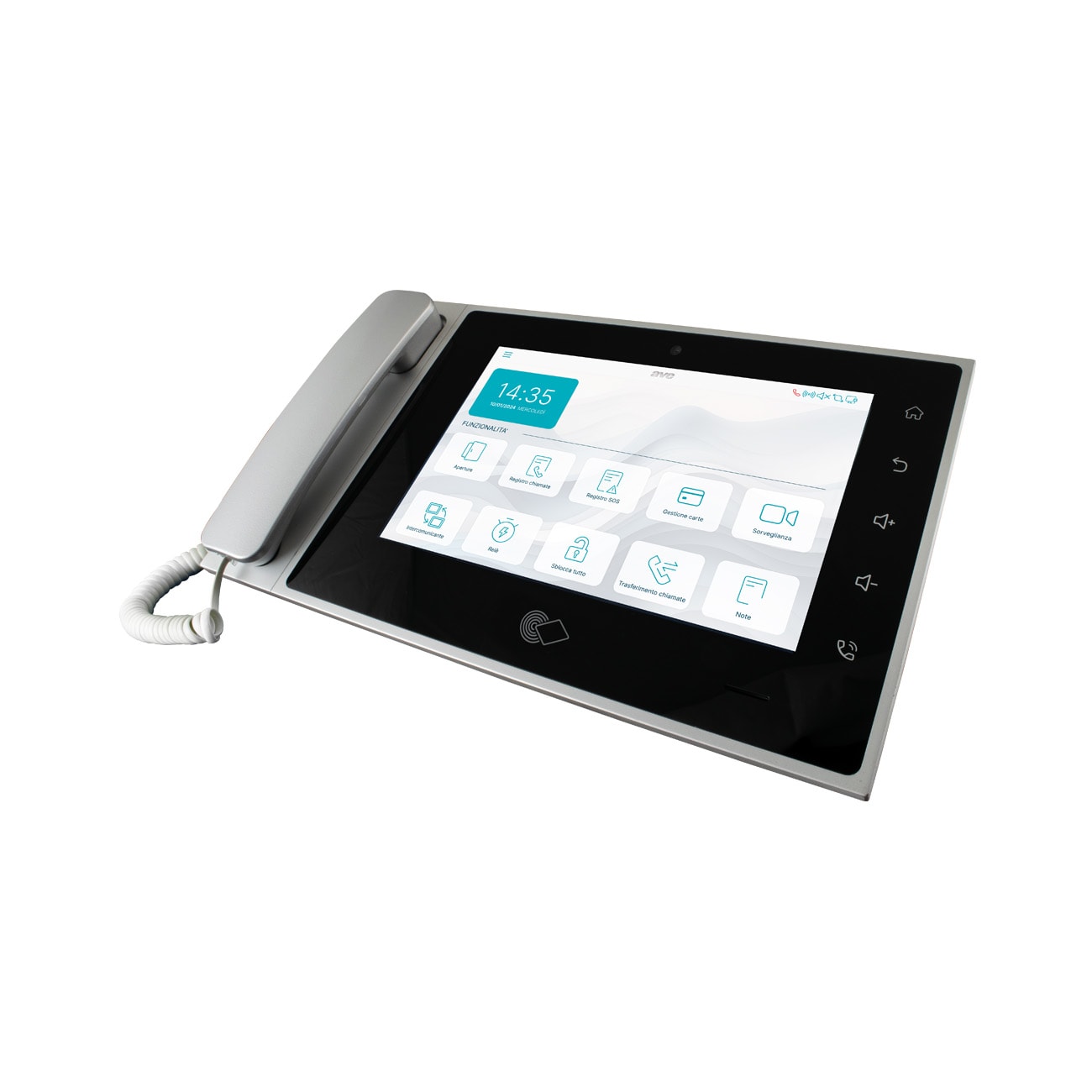 AVE - CENTRALINO DI PORTINERIA PER GAMMA VIDEOCITOFONICA V44 SMART VIIP-GUARD