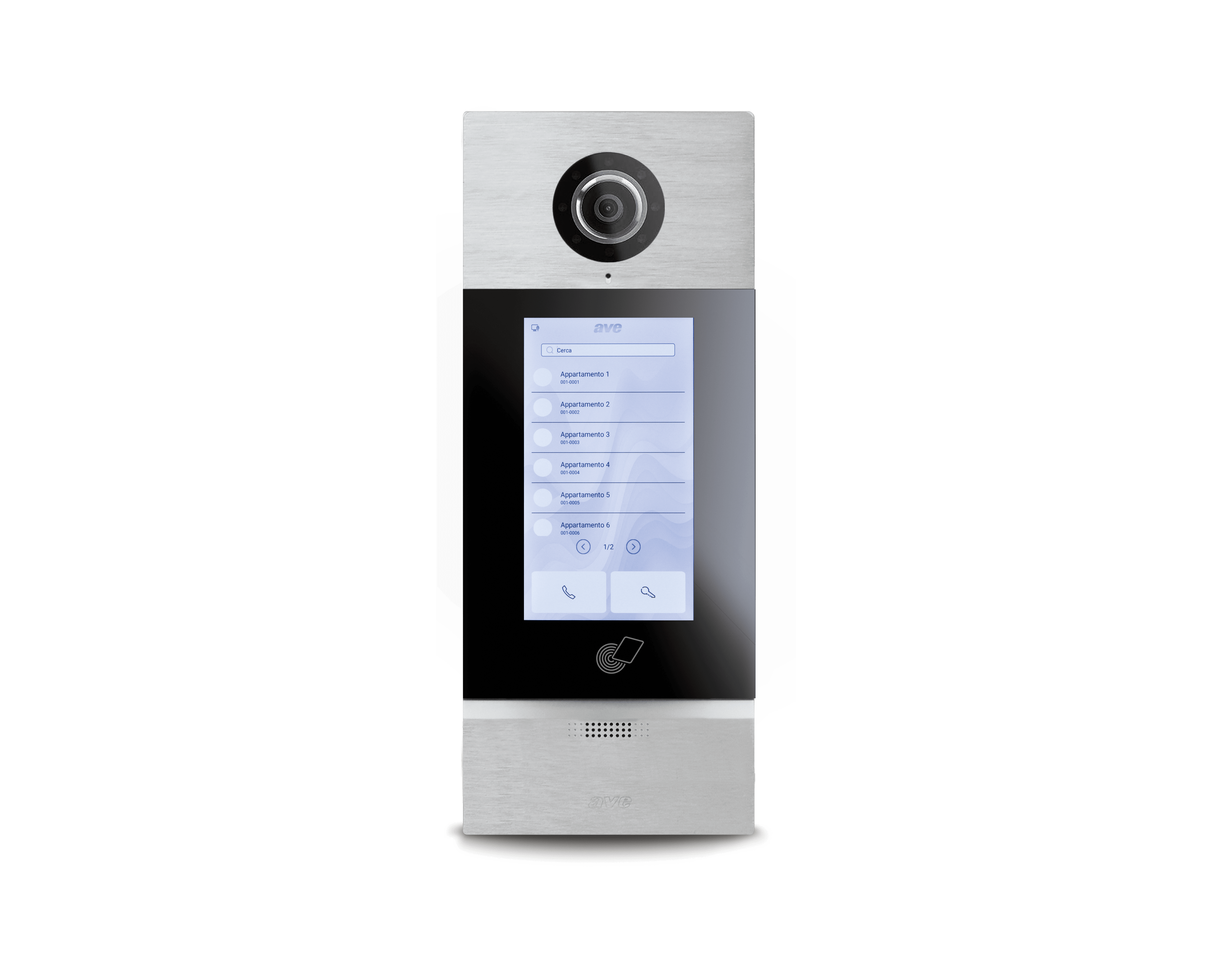 AVE - Postazione esterna Building con display touch screen 7  IP" VIIP-PE7T