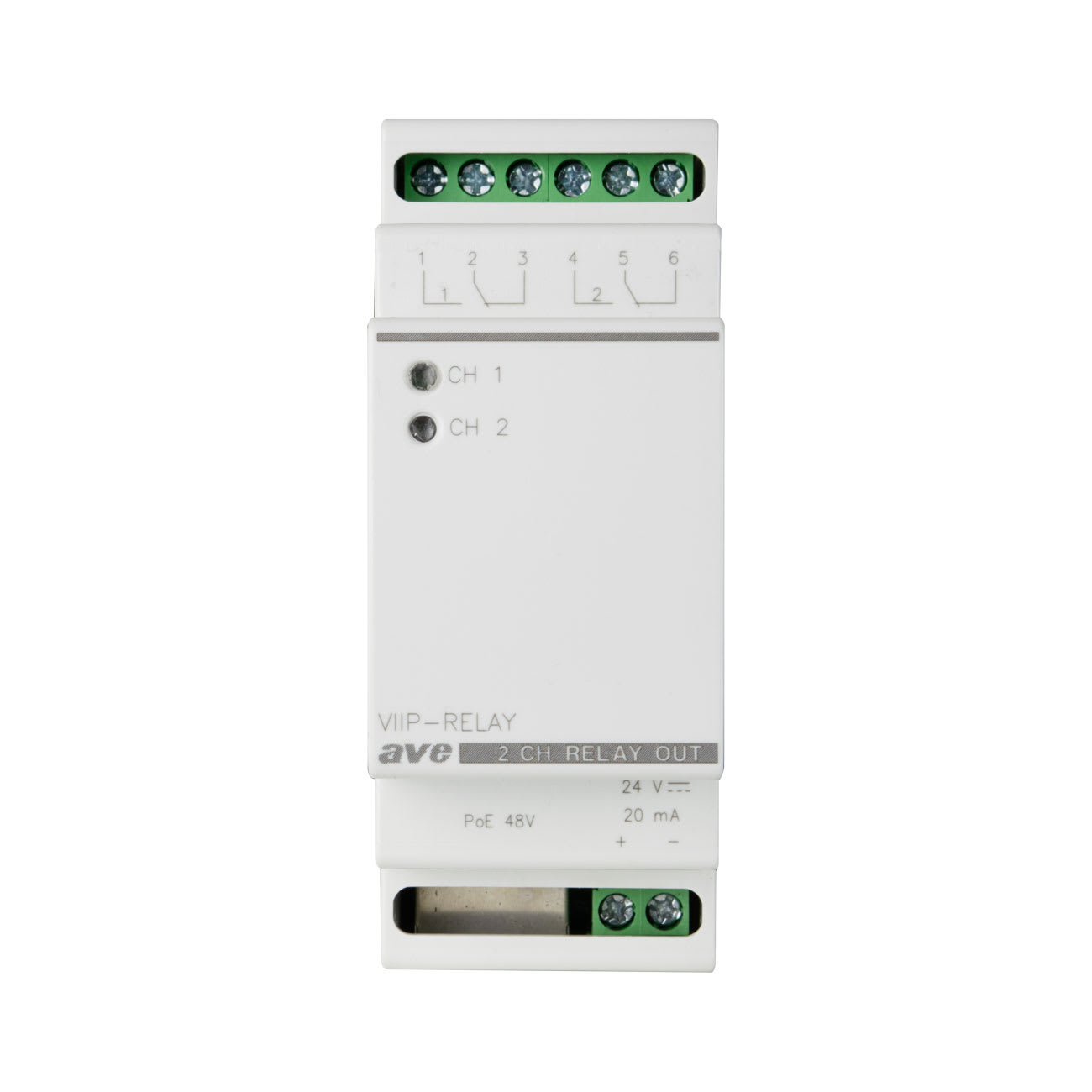 AVE - RELE' AUSILIARIO IP PER SISTEMA VIDEOCITOFONICO V44 SMART VIIP-RELAY