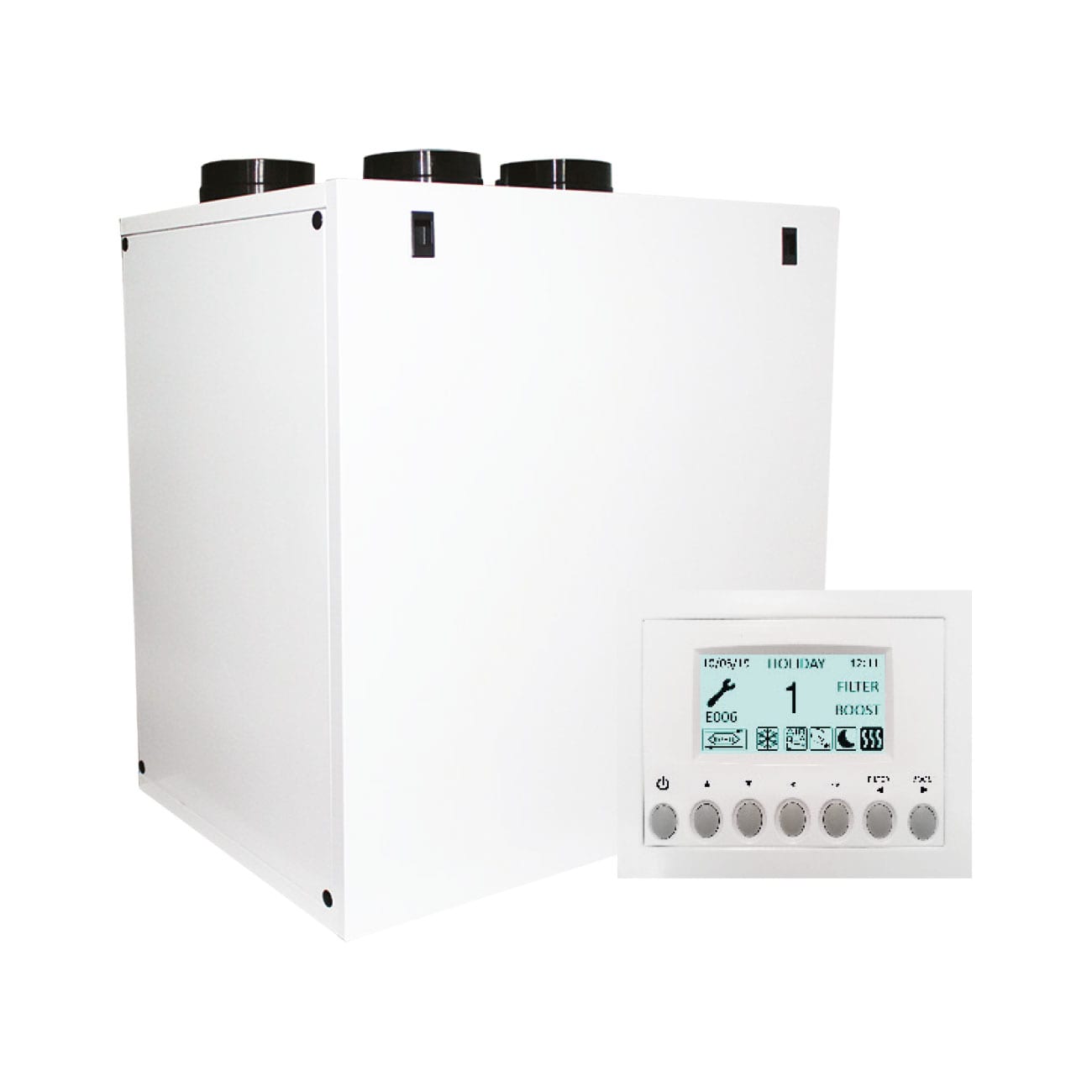 AVE - VMC centralizzata con recupero di calore  portata massima 550 m3/h  VERTICAL VNRV550ECPN