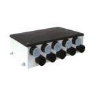 AVE - Plenum distribuzione 1in10out posteriori con design compatto e funzionalità avanzate per una gestione efficiente del flusso d'aria in sistemi complessi. VNXI63PM/10B