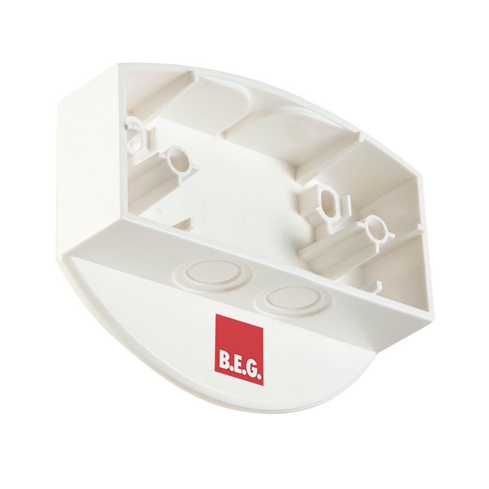 BEG - Accessori attacco AP per staffa per parete bianco.