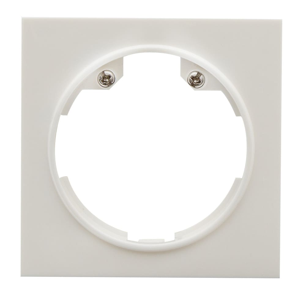 BEG - Accessori supporto centrale Indoor 140-L adattatore 55x55 bianco puro RAL 901.