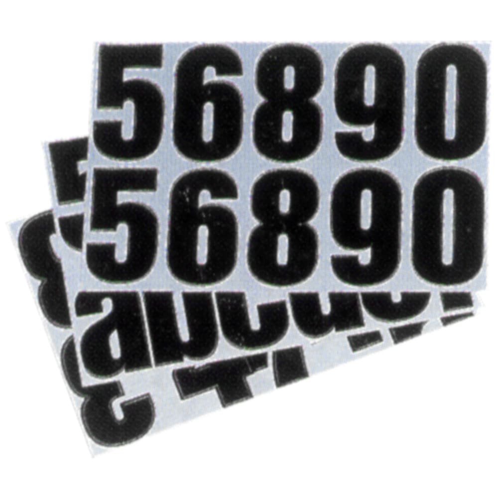 BEG - Set di cifre (0-9) e serie Carat (1-999, A-F) per l'illuminazione Luxomat.