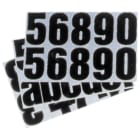 BEG - Set di cifre (0-9) e serie Carat (1-999, A-F) per l'illuminazione Luxomat.