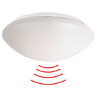 BEG - Rilevatore di movimento HF 360° Montaggio a parete bianco IP40 8m con lampada LED E27 38157.