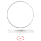 BEG - Lampada circolare 300mm 4000K 360° montaggio a parete bianco PLAF. automatica LED AL8-25-300-LEDN-HF.