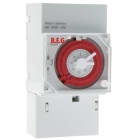 BEG - Timer AD4 Montaggio su guida IP20 1Canale TS-AD4 OROL.GIORN.1 CAN. 2 MOD DIN CON R