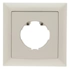 BEG - Accessori copertura IP20 indoor 140-L bianco perla opaco PLACCA IS-140 L19 RAL1013 lucid.