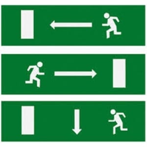 BEGHELLI - Accessorio illuminazione emergenza adesivo C.8/24->3302+03+3307.