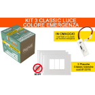 BEGHELLI - KIT 3 CLASSIC LUCE COLORE EM 81137