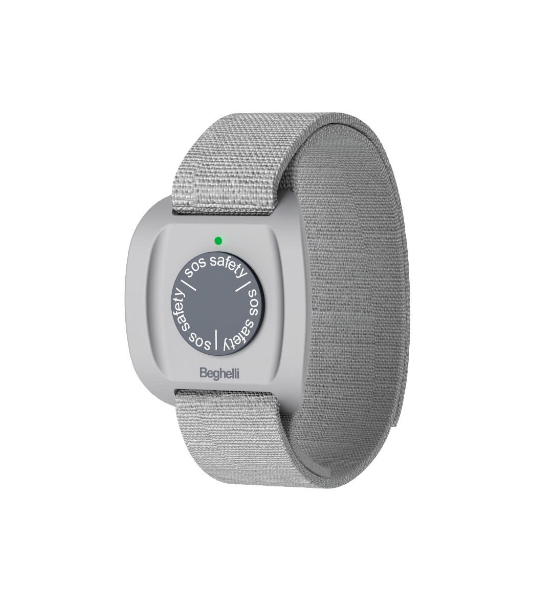 BEGHELLI - Braccialetto Salvalavita con tasto per emergenze, abbinabile ai telefoni SLV20 e SLV30. Phone BAND.