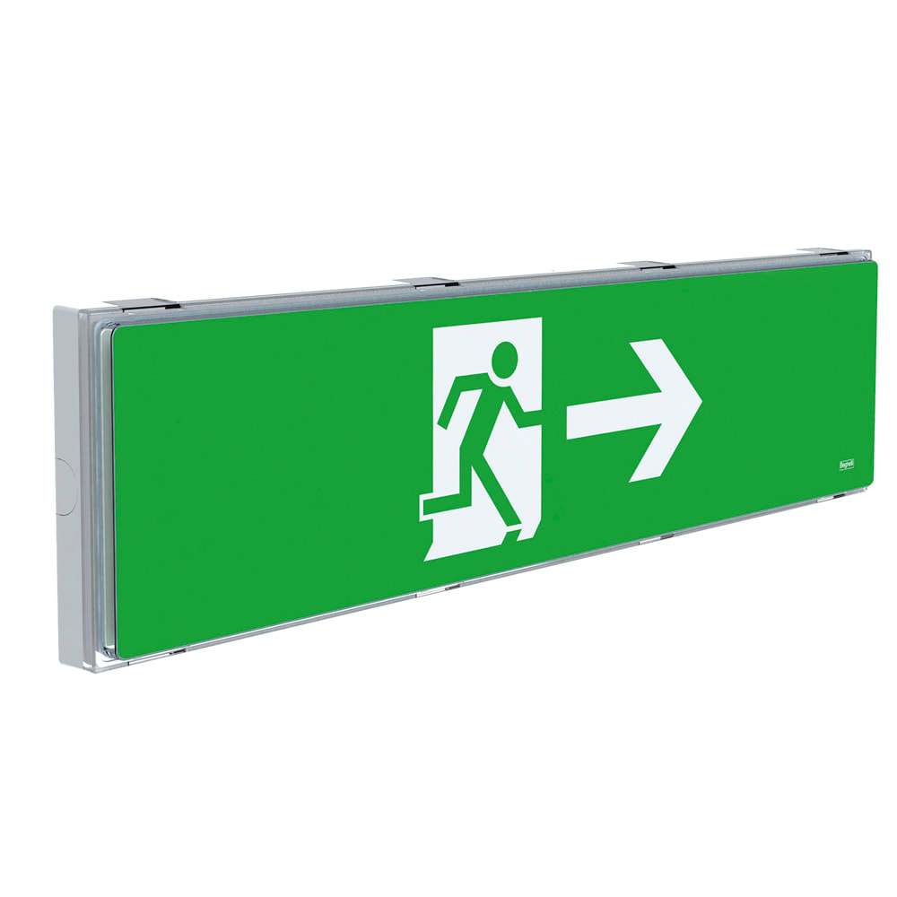 BEGHELLI - Schermo adesivo per segnaletica LED ADES DX TICINQUE. 11584