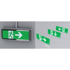 BEGHELLI - Schermo adesivo per segnaletica LED logica DX.