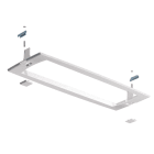 BEGHELLI - Dima di foratura per lampada Beghelli logica LED staffa controsol STAFFA CONTROSOF BI LOGICA LED.