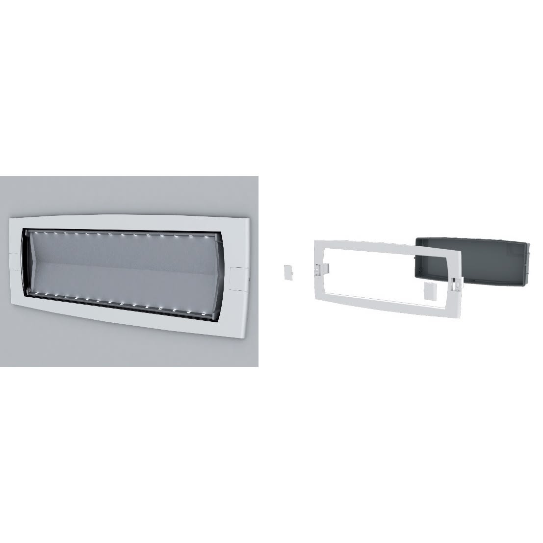 BEGHELLI - Scatola incasso logica IP65. 12198