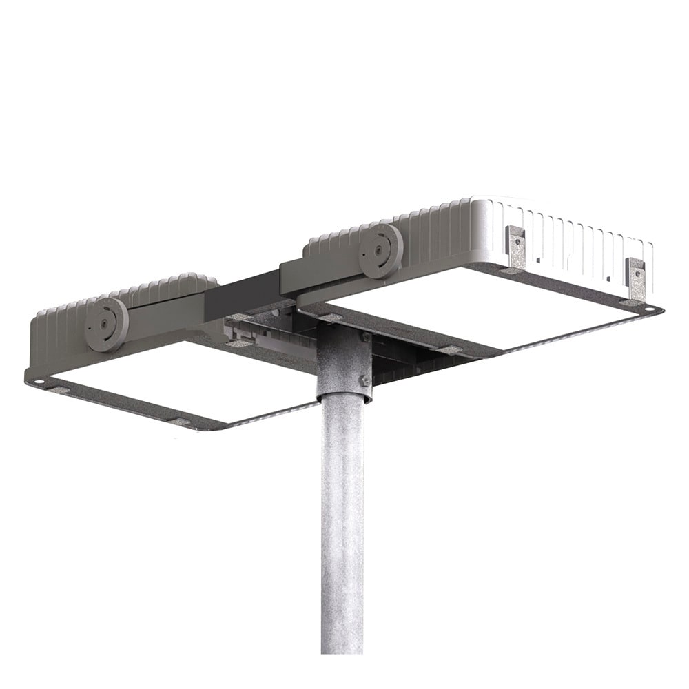 BEGHELLI - Staffa testa-palo proiettore 2x TESTA PALO 1X-2X D=60-76MM. 12661