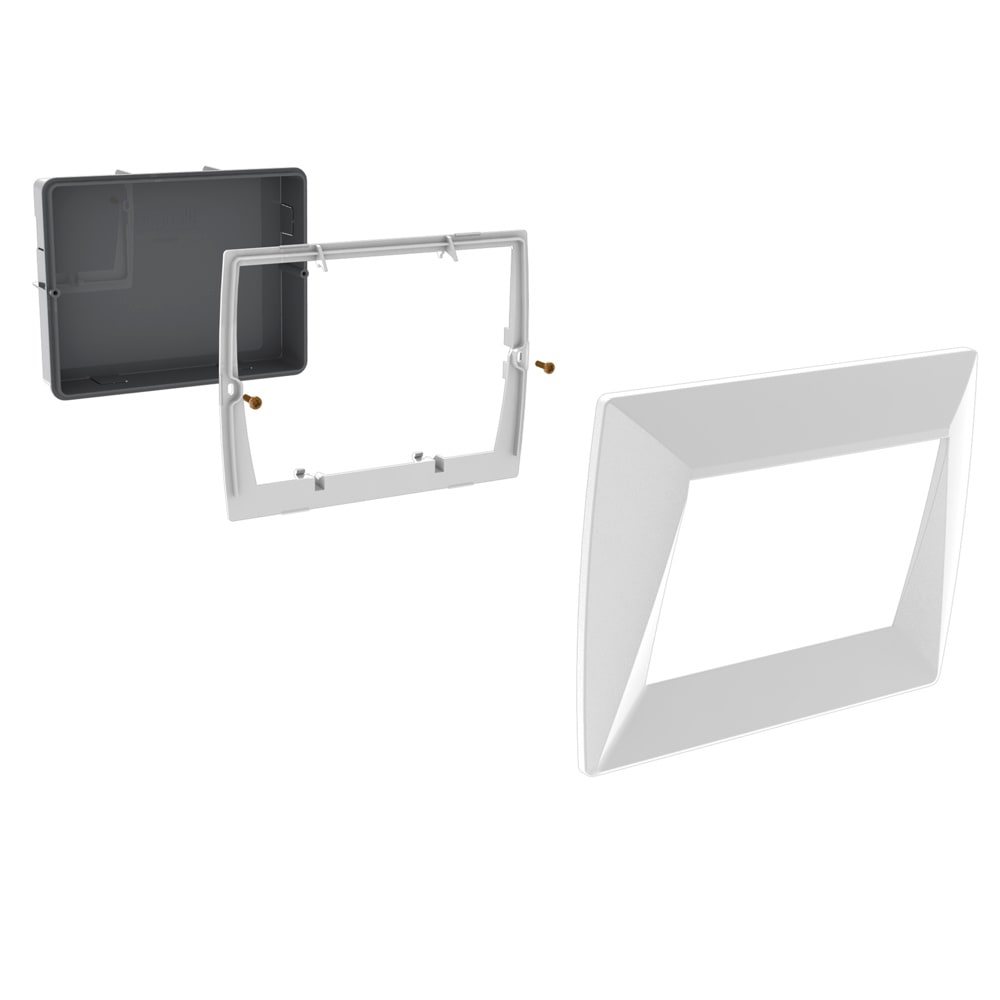 BEGHELLI - Cornice per incasso LED Metrica da 6 a 11W - INCASSO/CORNICE.
