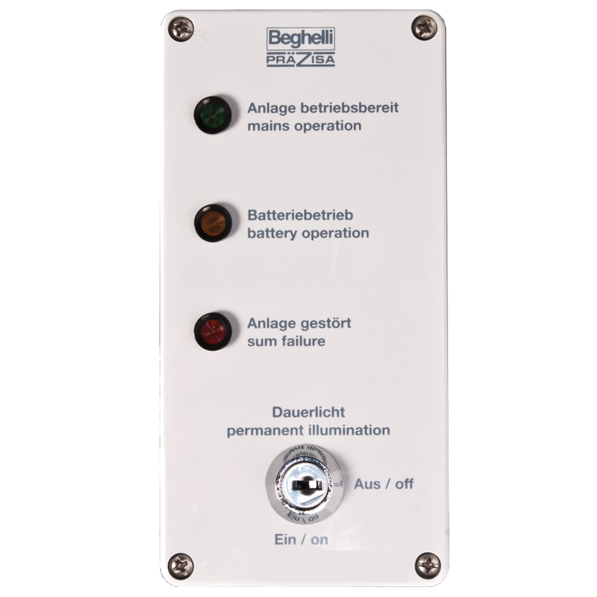 BEGHELLI - Accessori pannello remoto Logica 230/24 a parete SLG.