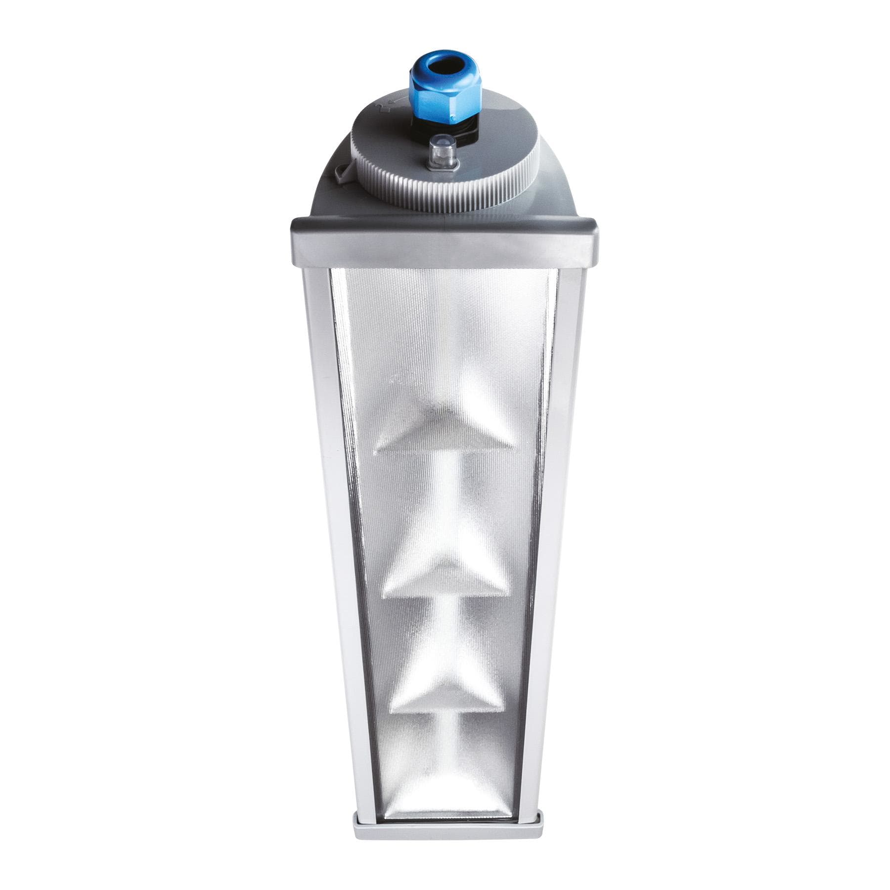 BEGHELLI - Apparecchio di emergenza in acciaio zincato e vetro temprato, conforme ATEX, con elevata resistenza meccanica, chimica e LED HT GL.