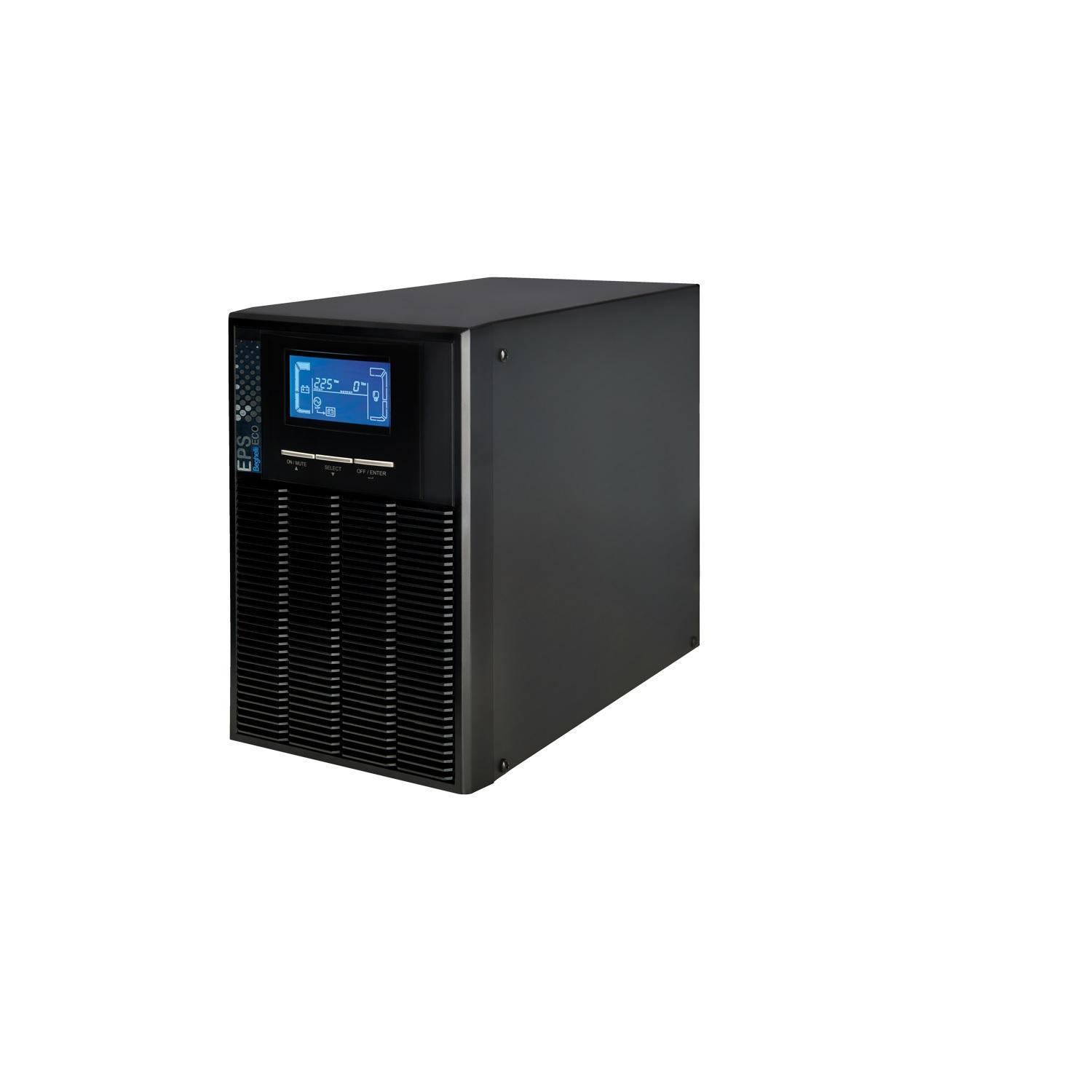BEGHELLI - LG EPS, sistema a batteria centralizzata con elevato fattore di potenza, efficiente, affidabile per emergenza e segnaletica, EPS ECO SE/SA 3KVA 2P 1ELM.