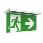 BEGHELLI - Schermo adesivo per segnaletica band sx/dx p.modula. 18581