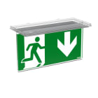 BEGHELLI - Schermo adesivo per segnaletica basso per modulazioni.