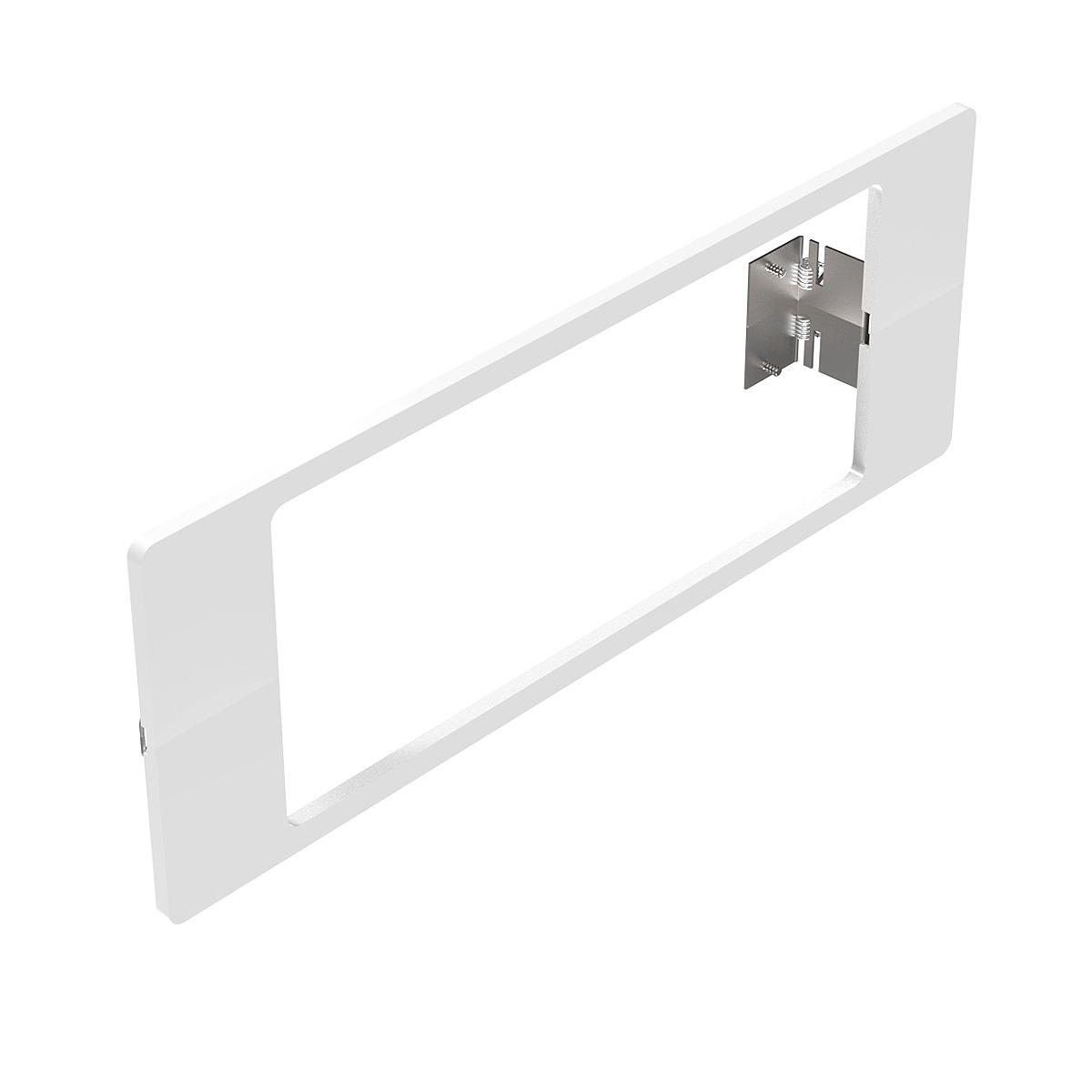 BEGHELLI - Staffa incasso cartongesso per articoli Pratica Modula CONTROS+CORNICE. 18586