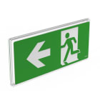 BEGHELLI - Schermo adesivo per segnaletica SX per modula.