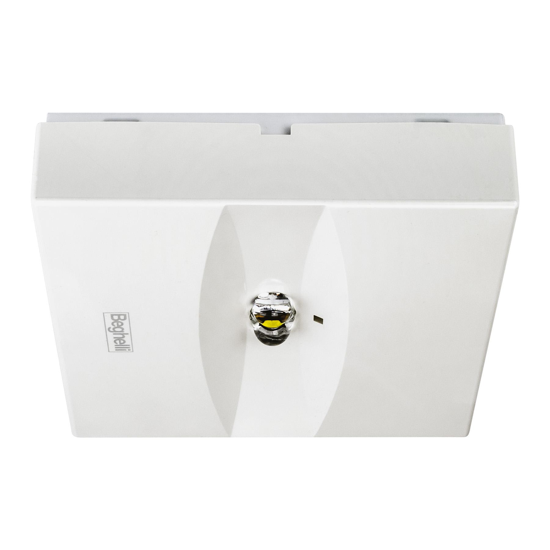 BEGHELLI - Faretto illuminazione emergenza elevate prestazioni tre lenti intercambiabili dotazione differenti fasci luminosi L.LARG DWCL CT 24W GL SA LF.