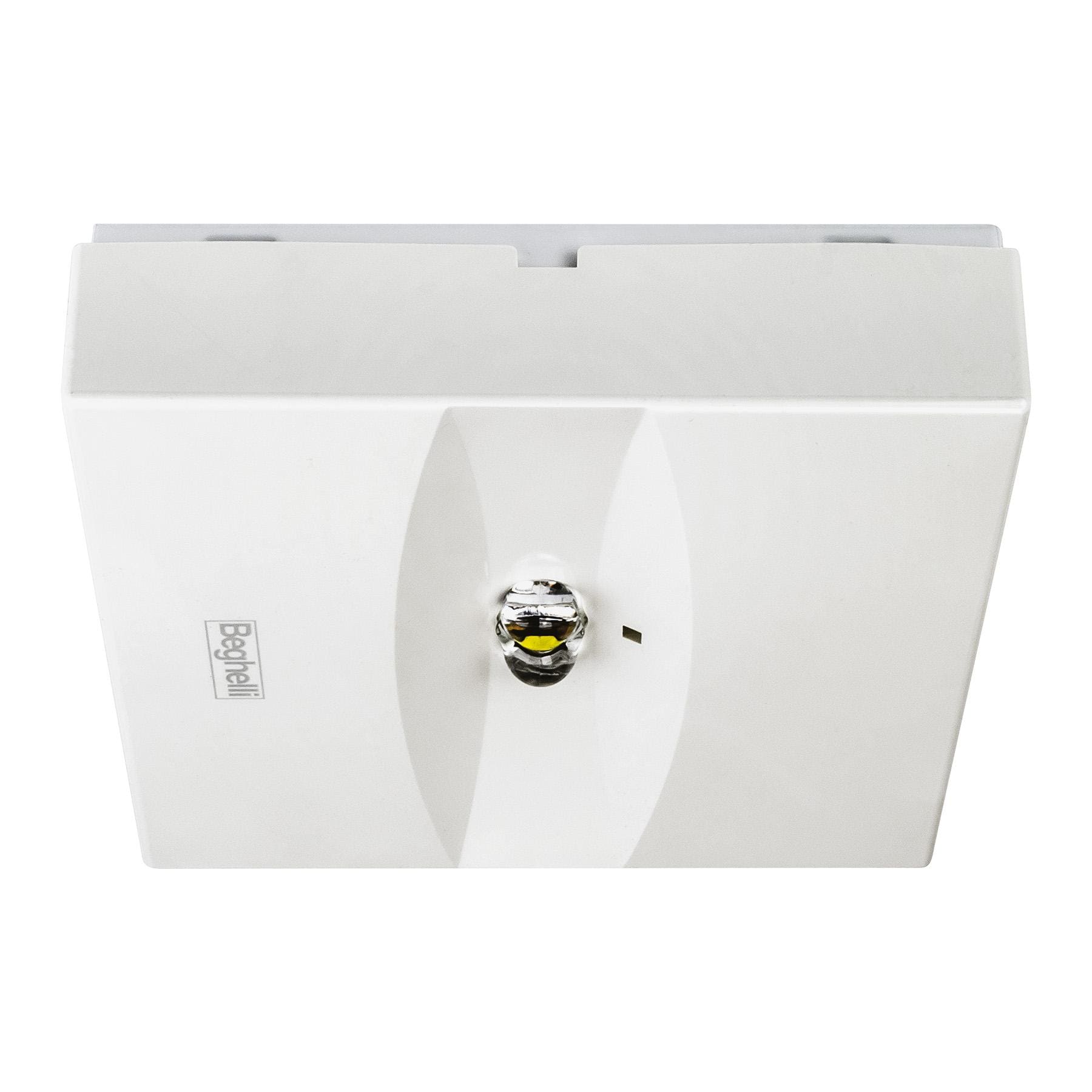 BEGHELLI - Faretto illuminazione emergenza elevate prestazioni tre lenti intercambiabili dotazione differenti fasci luminosi L.LARG DWCL CT 24W GL SA LF.