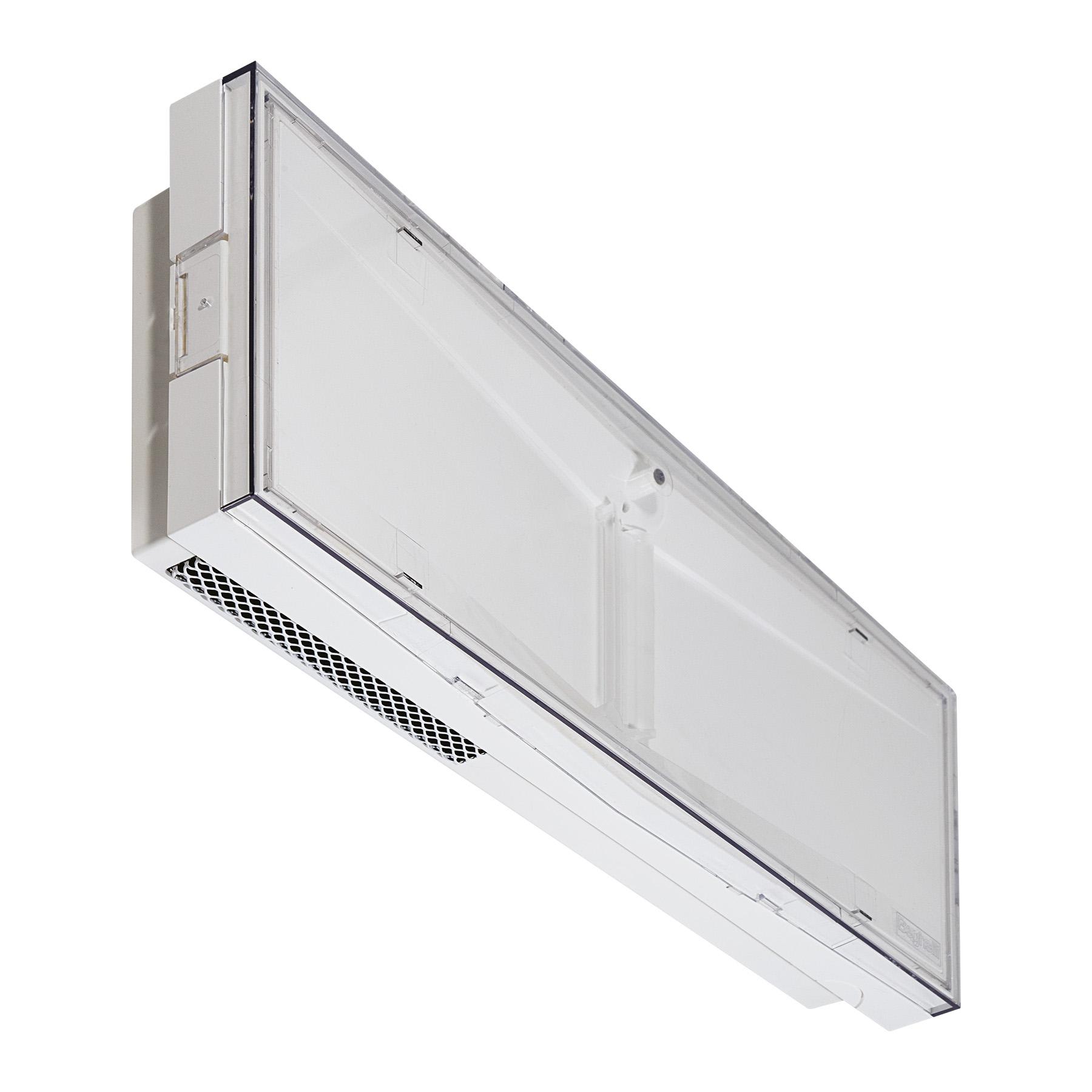 BEGHELLI - Apparecchio ibrido di emergenza con sistema di sanificazione dell'aria uvOxy integrato, IP65, con autonomia infinita Infinity mode INFIN RTI SE CT LTO XL UVOXY.