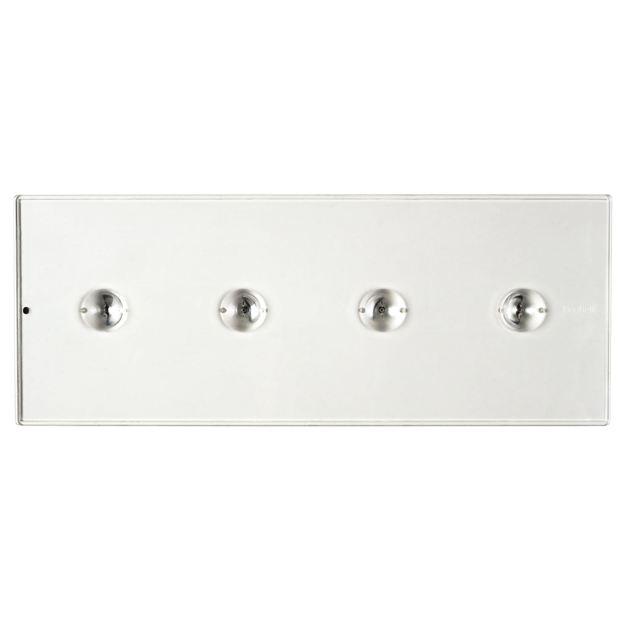 BEGHELLI - Apparecchio di emergenza linea ArchiEco con corpo verniciabile e design pulito ed elegante, realizzato con materiali riciclabili ed in parte compostabili NU.DA AE SE 1/1.5/3 TR LF.