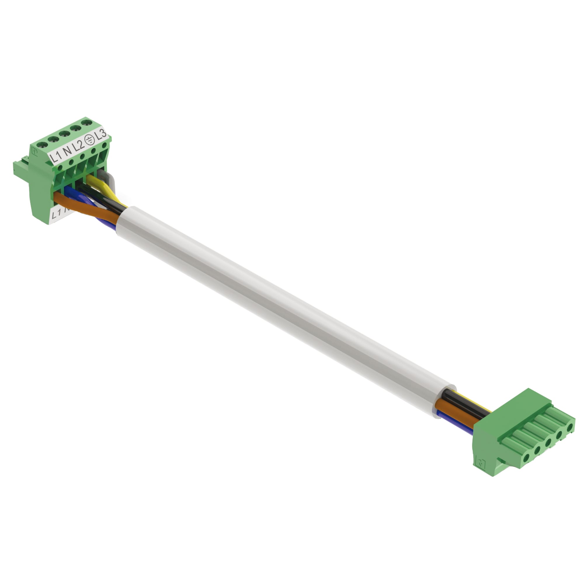 BEGHELLI - lf cable 5p female to 2x female adapter cable for seamless connections and easy installations.