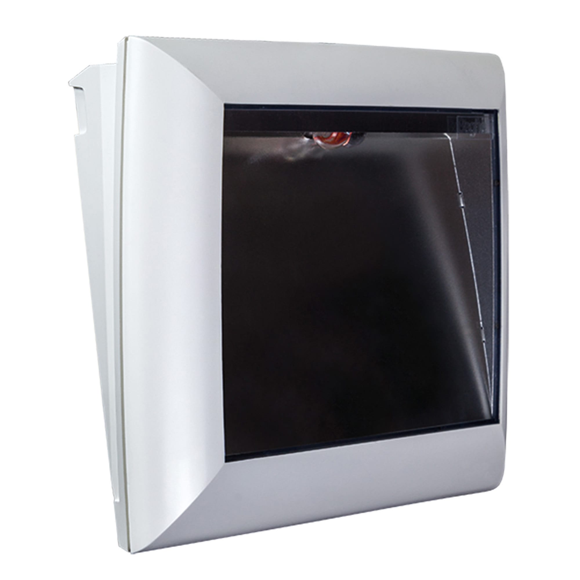 BEGHELLI - Apparecchio di emergenza con lente aggiuntiva a fascio luminoso per vie di fuga. METRICA LED LGS24 L LS-UV.