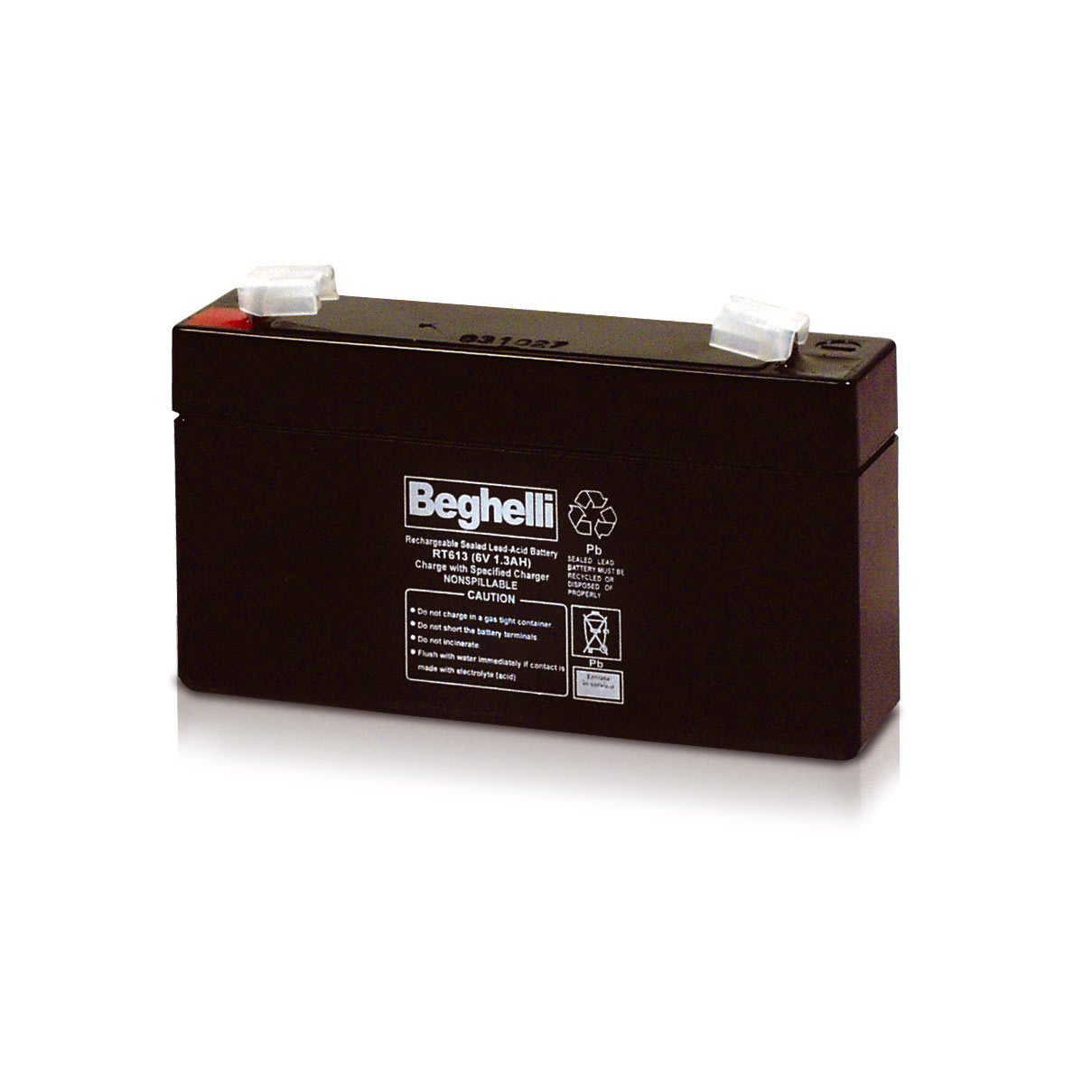 BEGHELLI - Batteria al piombo 6V 1.3Ah PB