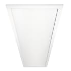 BEGHELLI - Pannello LED per uffici e grandi aree con diffusore antiabbagliamento e design minimalista, dimensioni 30x120 cm, IP65, 4K. 40122