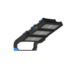 BEGHELLI - Proiettore modulare da esterno con grandissima potenza luminosa, per grandi aree come parcheggi o campi sportivi. Corpo in alluminio pressofuso e schermo in PMMA. POWER L 750W 60° C70 5K 0-10V.