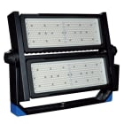 BEGHELLI - Proiettore modulare da esterno con grandissima potenza luminosa, per grandi aree come parcheggi o campi sportivi. Corpo in alluminio pressofuso e schermo in PMMA. POWER L 500W 60° C70 5K SD.