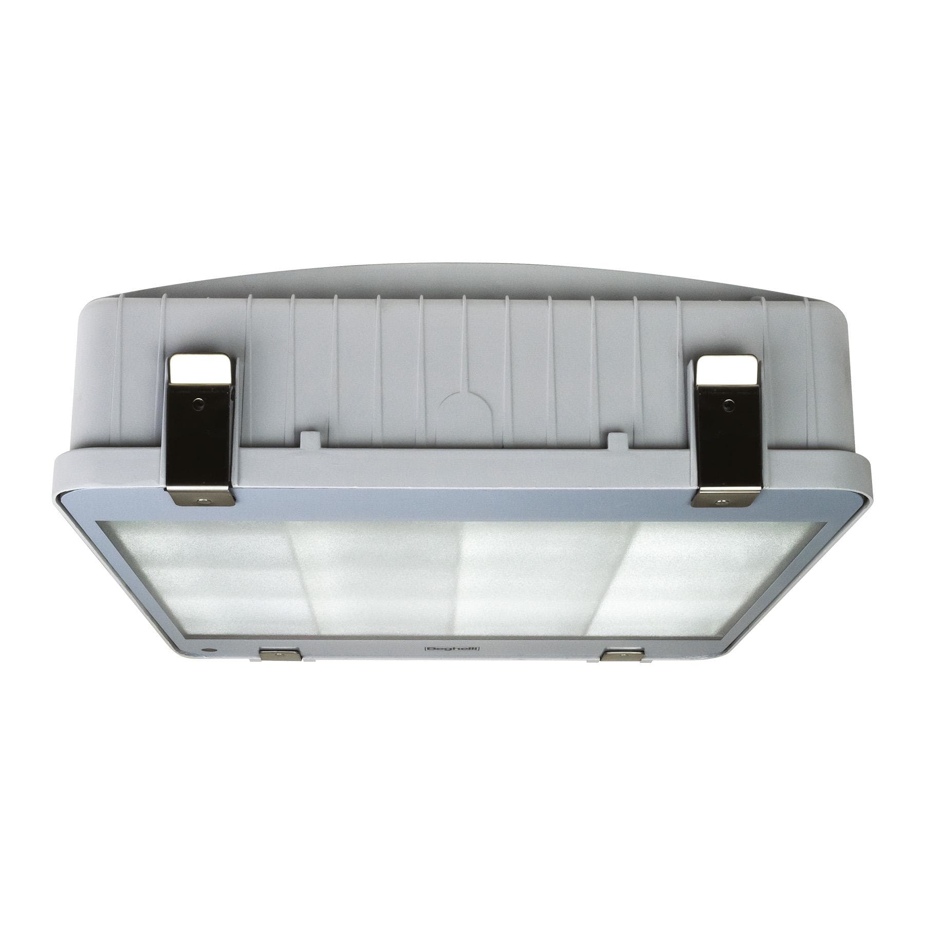 BEGHELLI - Riflettore industriale ad elevato flusso luminoso con corpo in alluminio pressofuso e schermo in vetro temprato, idoneo per installazioni ad altezze elevate. RIF S 150W D REGOLABILE 010 4K. 40821