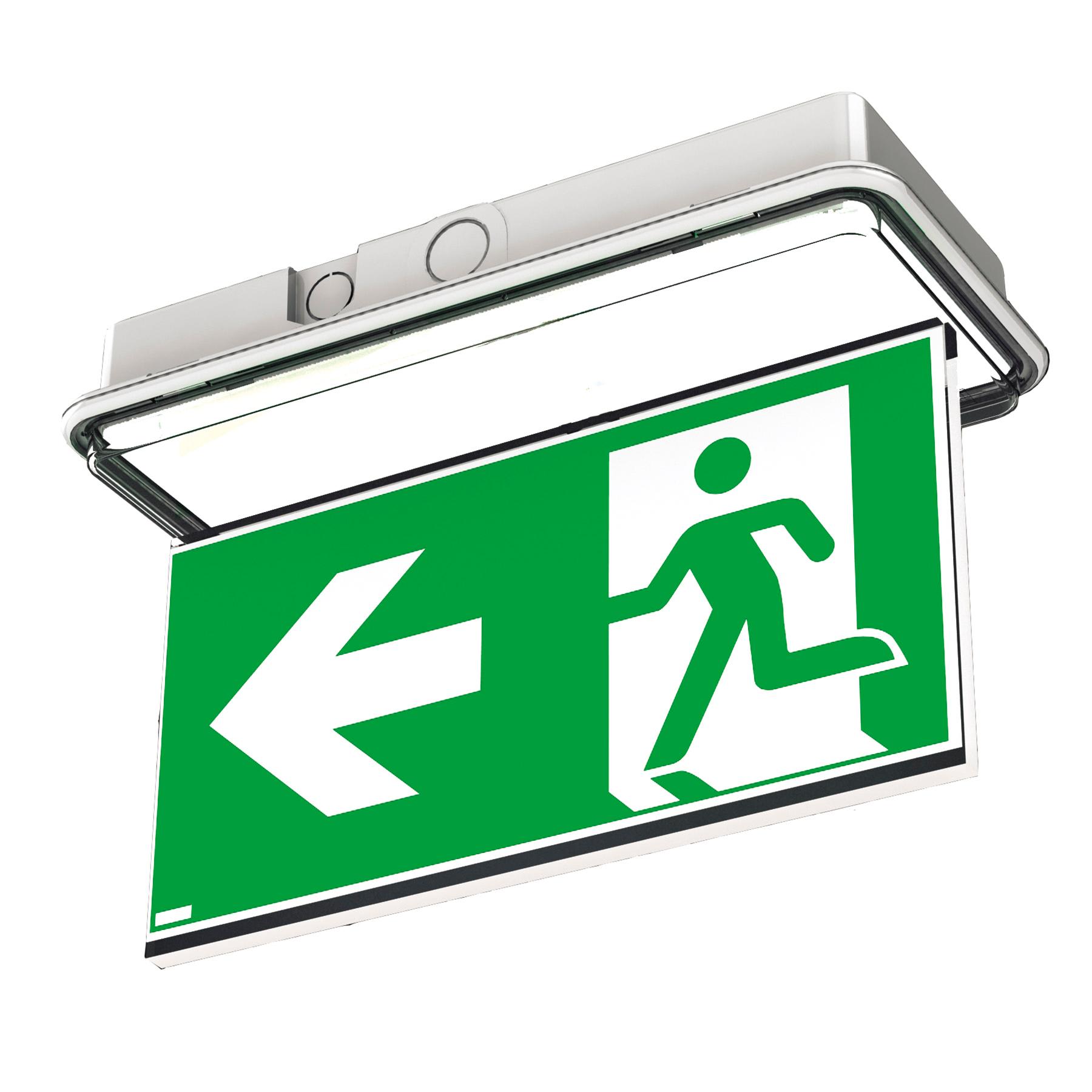 BEGHELLI - Schermo adesivo per segnaletica LED SX/DX Band ECOMP.