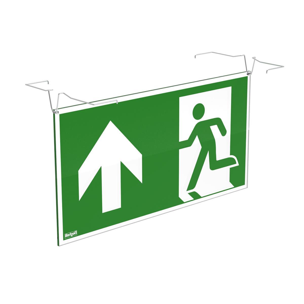 BEGHELLI - Schermo adesivo per segnaletica band pratico e up. 4129