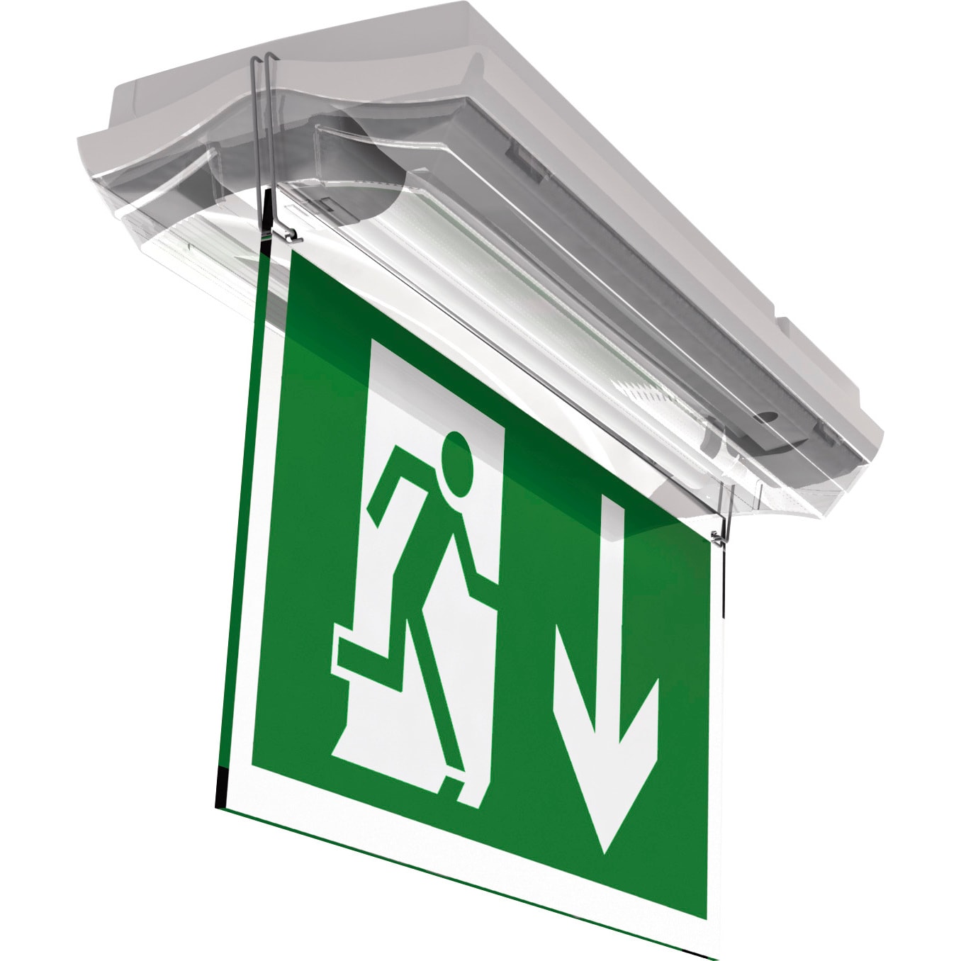 BEGHELLI - Schermo adesivo per segnaletica LED band bass des/comp. 4268