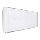 BEGHELLI - Apparecchio di emergenza SE/SA IP42 adatto per segnaletica con pittogrammi in dotazione PRATICA 300L SA AT. 4404