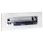 BEGHELLI - Apparecchio di emergenza da incasso compatibile con scatole 506, include placca copriforo. Utilizzabile come segnapasso o luce guida nei locali abilitati al pubblico spettacolo. EM506 LED SE1H.